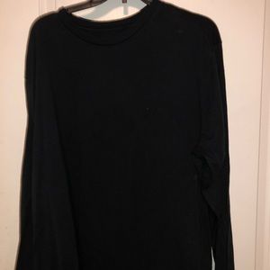 Navy blue plain long sleeve